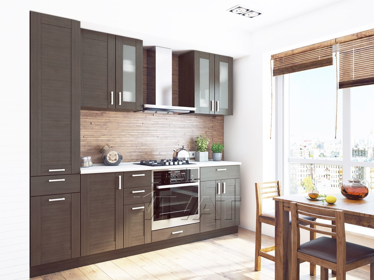 фото Кухня Лофт-02 Wenge Veralinga